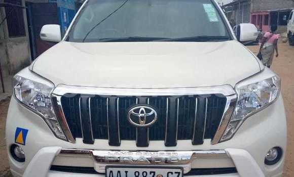 Buy Used Toyota Prado White Car in Mocambique in Nampula