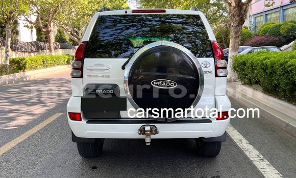 Comprar Usado Toyota Prado Branco Carro em Bela Vista em Maputo Comprar Usado Toyota Prado Branco Carro em Bela Vista em Maputo