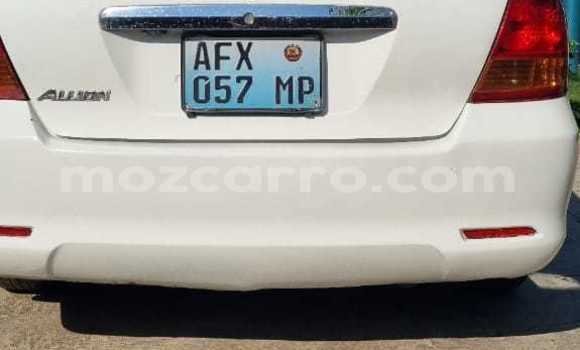 Comprar Usado Toyota Allion Branco Carro em Maputo em Maputo Comprar Usado Toyota Allion Branco Carro em Maputo em Maputo