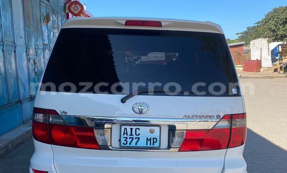 Comprar Usado Toyota Alphard Branco Carro em Maputo em Maputo Comprar Usado Toyota Alphard Branco Carro em Maputo em Maputo