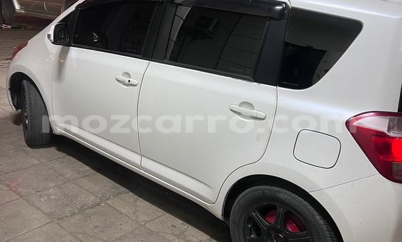 Comprar Usado Toyota Ractis Branco Carro em Maputo em Maputo Comprar Usado Toyota Ractis Branco Carro em Maputo em Maputo
