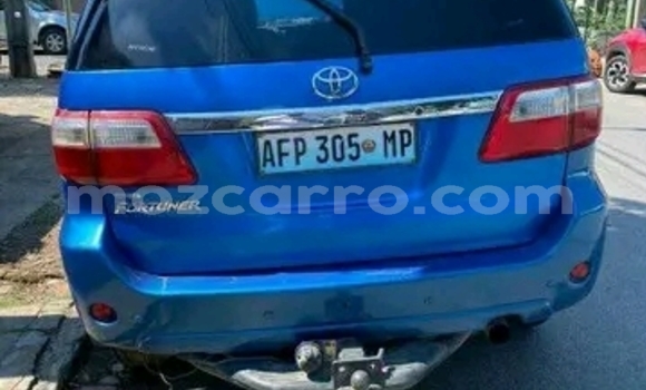 Nunua Ilio tumika Toyota Fortuner Bluu Gari ndani ya Maputo nchini Maputo Nunua Ilio tumika Toyota Fortuner Bluu Gari ndani ya Maputo nchini Maputo