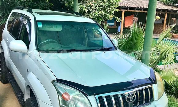 Comprar Usado Toyota Prado Branco Carro em Moçambique em Nampula Comprar Usado Toyota Prado Branco Carro em Moçambique em Nampula