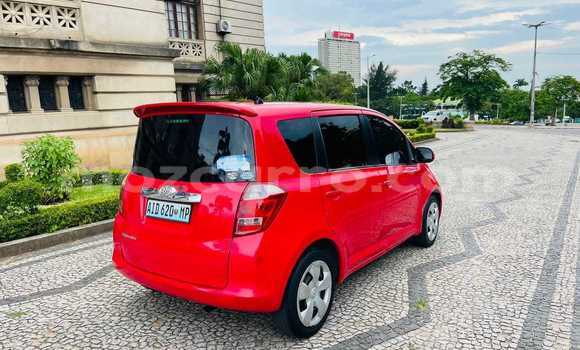 Comprar Usado Toyota Ractis Vermelho Carro em Bela Vista em Maputo Comprar Usado Toyota Ractis Vermelho Carro em Bela Vista em Maputo