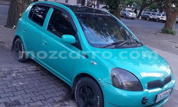 Comprar Usado Toyota Vitz Azul Carro em Bela Vista em Maputo Comprar Usado Toyota Vitz Azul Carro em Bela Vista em Maputo