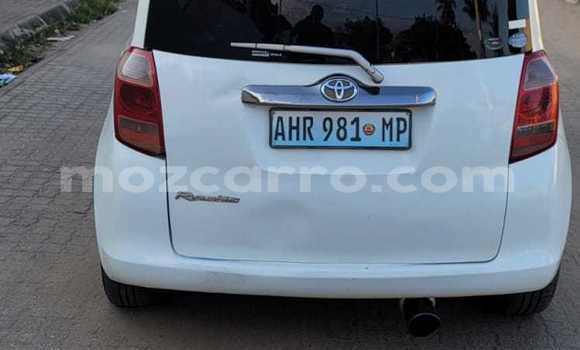 Comprar Usado Toyota Ractis Branco Carro em Maputo em Maputo Comprar Usado Toyota Ractis Branco Carro em Maputo em Maputo
