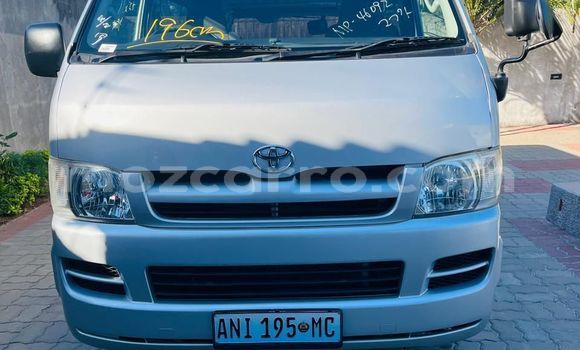 Comprar Usado Toyota Hiace Prata Carro em Maputo em Maputo Comprar Usado Toyota Hiace Prata Carro em Maputo em Maputo