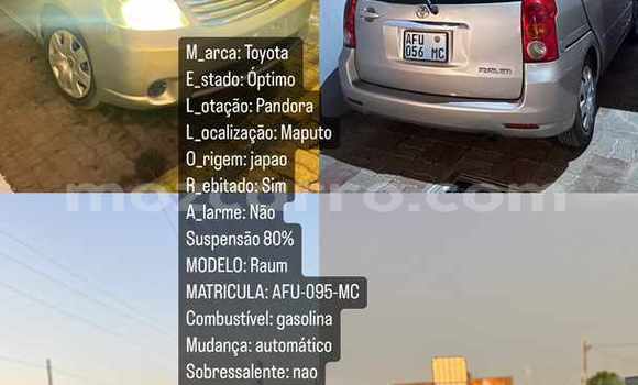 Nunua Ilio tumika Toyota Raum Nyingine Gari ndani ya Maputo nchini Maputo Nunua Ilio tumika Toyota Raum Nyingine Gari ndani ya Maputo nchini Maputo