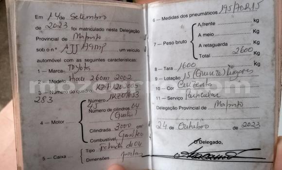 Tenga Tsaru Toyota Hiace Bhurawuni Mota in Maputo in Maputo Tenga Tsaru Toyota Hiace Bhurawuni Mota in Maputo in Maputo