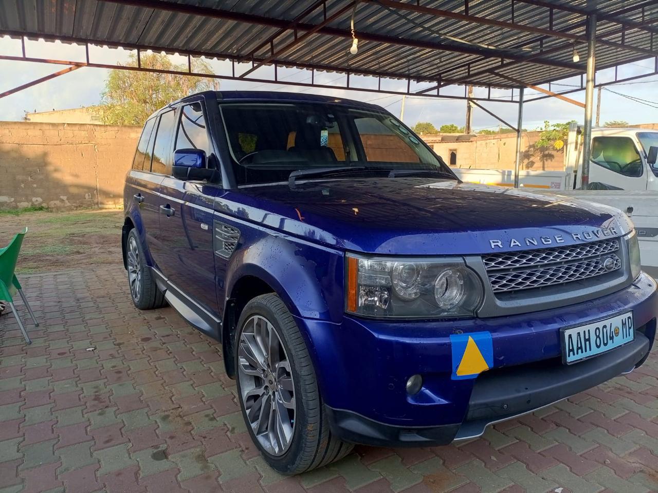 Comprar usado land rover range rover sport azul carro em maputo