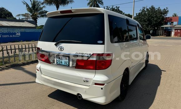 Comprar Usado Toyota Alphard Branco Carro em Maputo em Maputo Comprar Usado Toyota Alphard Branco Carro em Maputo em Maputo