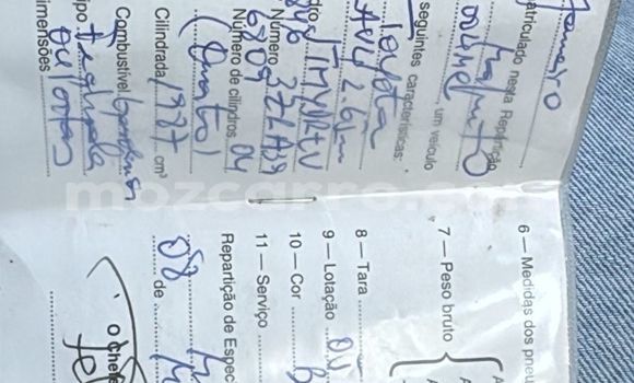 Comprar Usado Toyota RAV4 Branco Carro em Maputo em Maputo Comprar Usado Toyota RAV4 Branco Carro em Maputo em Maputo