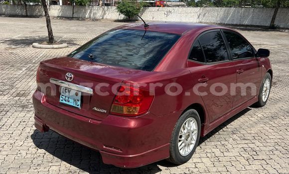 Buy Used Toyota Allion Red Car in Maputo in Maputo Buy Used Toyota Allion Red Car in Maputo in Maputo