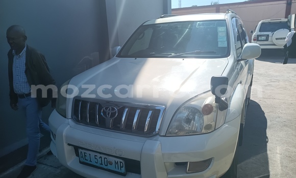 Comprar Usado Toyota Land Cruiser Prado Branco Carro em Maputo em Maputo Comprar Usado Toyota Land Cruiser Prado Branco Carro em Maputo em Maputo