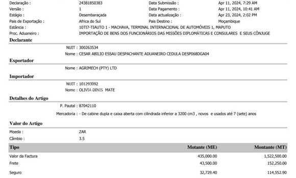 Nunua Ilio tumika Mahindra Scorpio Other Gari ndani ya Maputo nchini Maputo Nunua Ilio tumika Mahindra Scorpio Other Gari ndani ya Maputo nchini Maputo