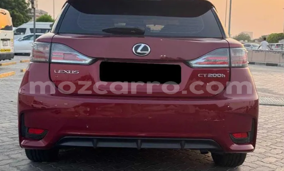 Comprar Usado Lexus CT Vermelho Carro em Maputo em Maputo Comprar Usado Lexus CT Vermelho Carro em Maputo em Maputo