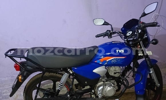 Comprar Usado TVS HLX125 Azul Moto em Moatize em Tete Comprar Usado TVS HLX125 Azul Moto em Moatize em Tete