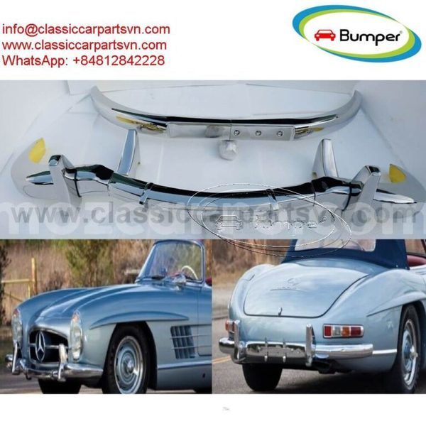 Big with watermark mercedes 300sl roadster bumpers 1957 1963 1
