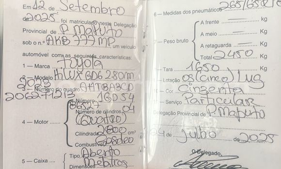 Comprar Usado Toyota Hilux Branco Carro em Maputo em Maputo Comprar Usado Toyota Hilux Branco Carro em Maputo em Maputo