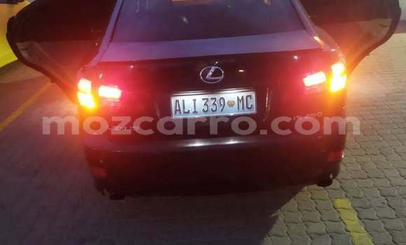 Comprar Usado Lexus IS Preto Carro em Boane em Maputo Comprar Usado Lexus IS Preto Carro em Boane em Maputo