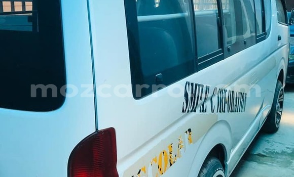 Comprar Usado Toyota Hiace Branco Carro em Maputo em Maputo Comprar Usado Toyota Hiace Branco Carro em Maputo em Maputo