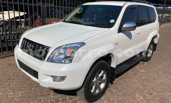 Comprar Usado Toyota Land Cruiser Prado Branco Carro em Beira em Sofala Comprar Usado Toyota Land Cruiser Prado Branco Carro em Beira em Sofala