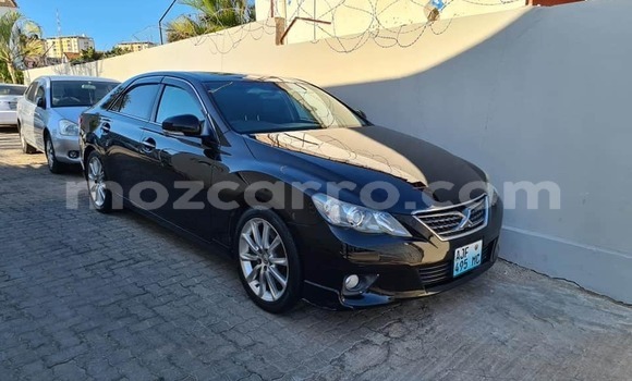 Comprar Usado Toyota Mark X Preto Carro em Ancuabe em Cabo Delgado